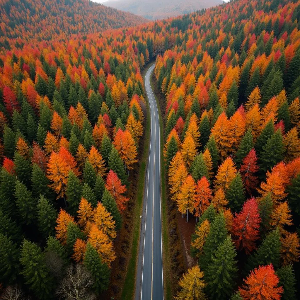 Autumn Foliage in Tasmania