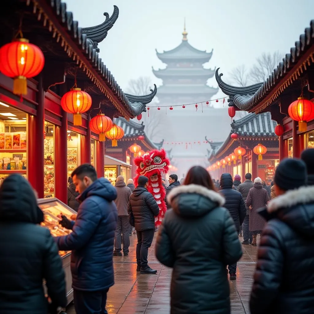 Temple Fair in Beijing