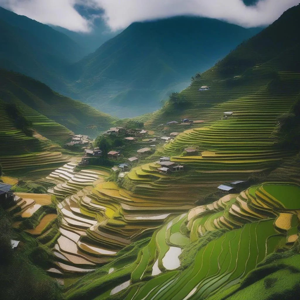 Rice Terraces Sapa