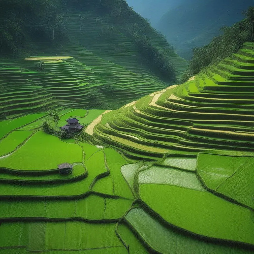 Terraced Rice Fields