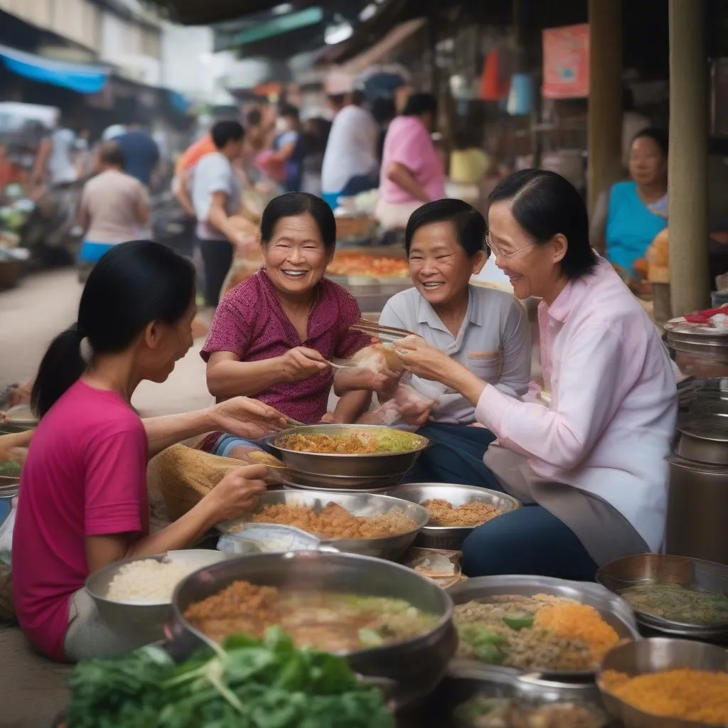 Thai-culture-family-meal