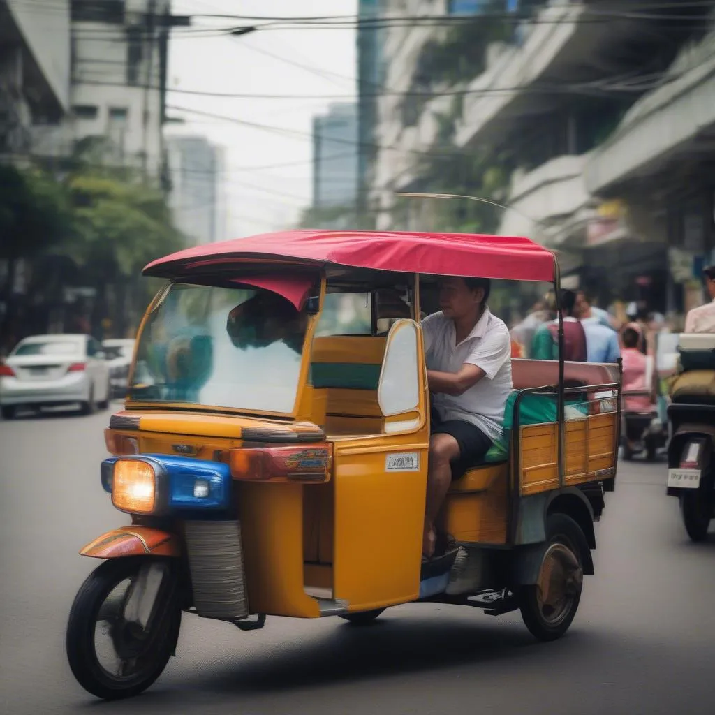 Thai Tuk Tuk Driver