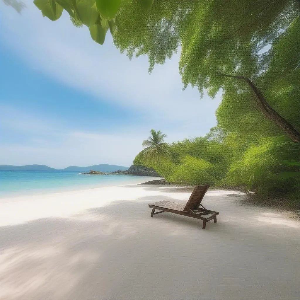 Tranquil Beach View