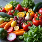 Thyroid Cancer Diet with Fruits and Vegetables