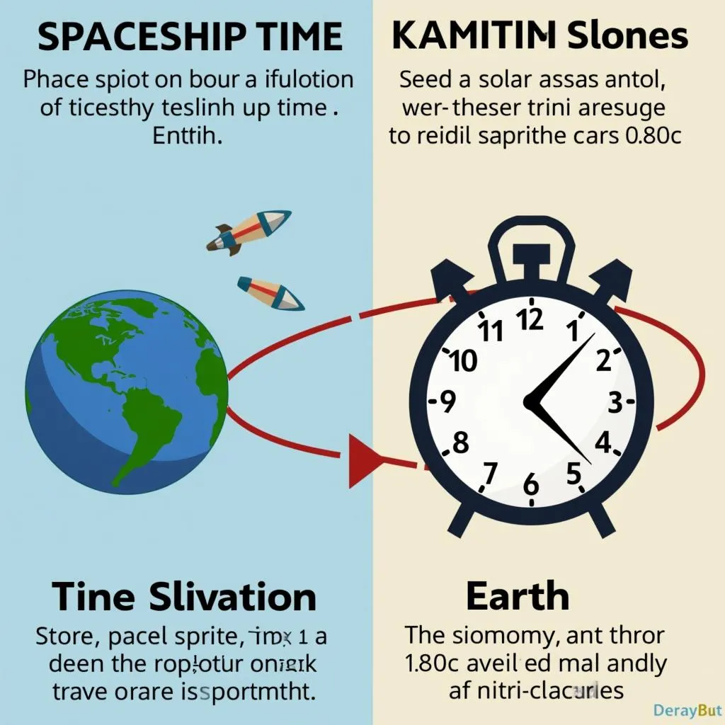 Time Dilation Illustration