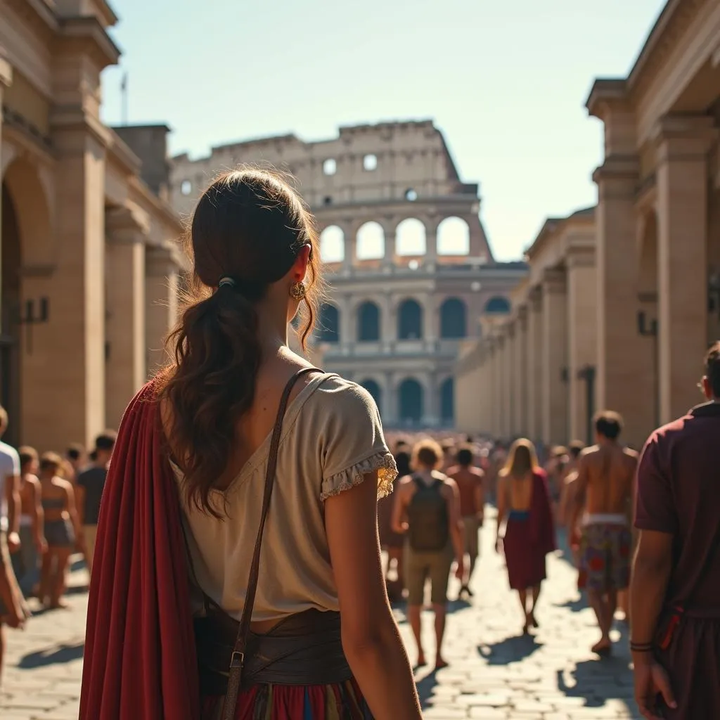 Time Traveler in Ancient Rome