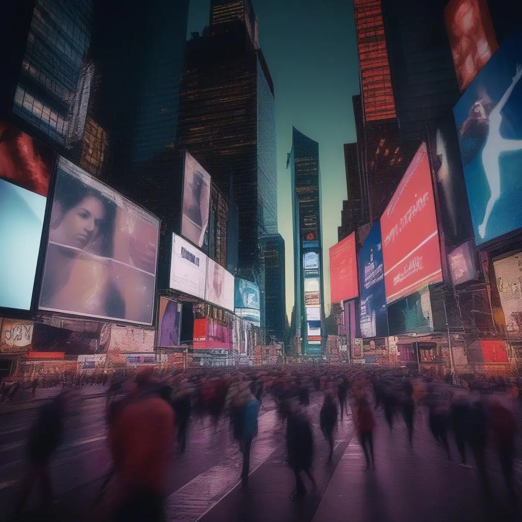 Times Square NYC Billboards