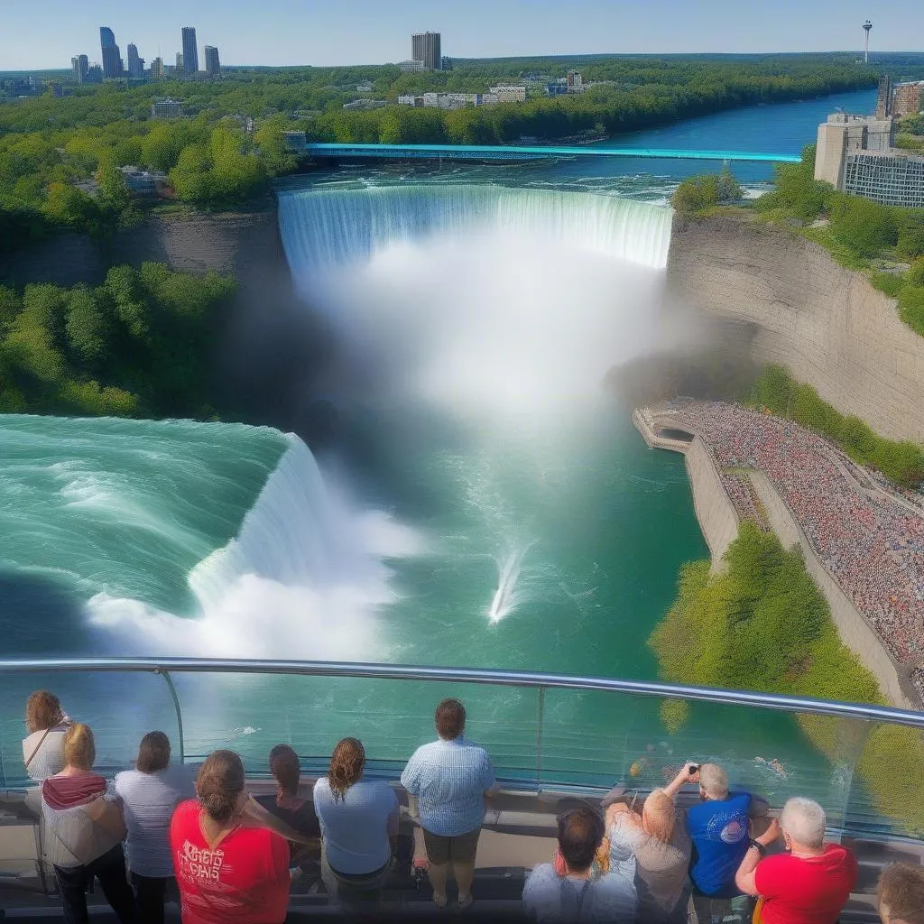 Maid of the Mist, Journey Behind the Falls, and Skylon Tower