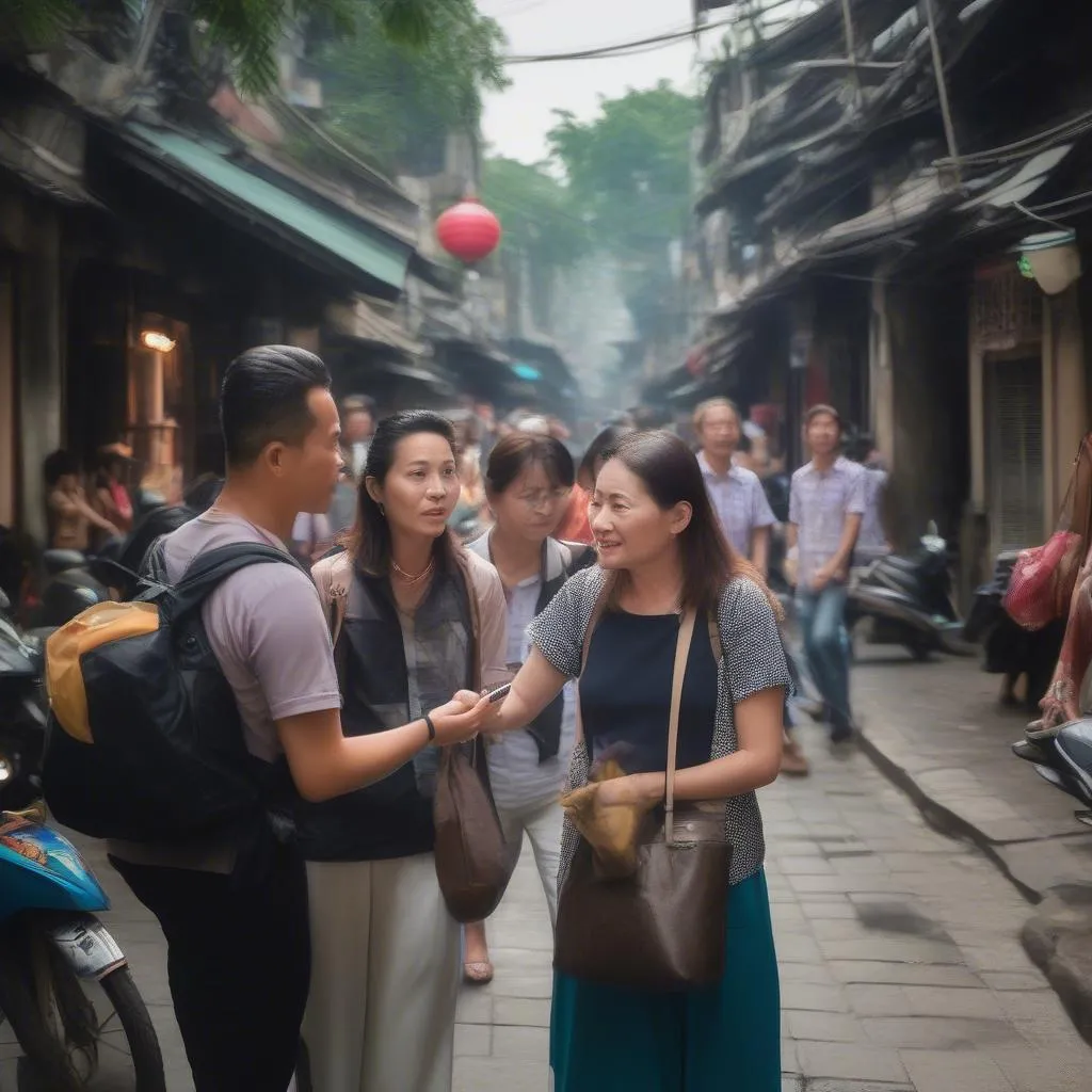 Tour Guide in Hanoi Old Quarter