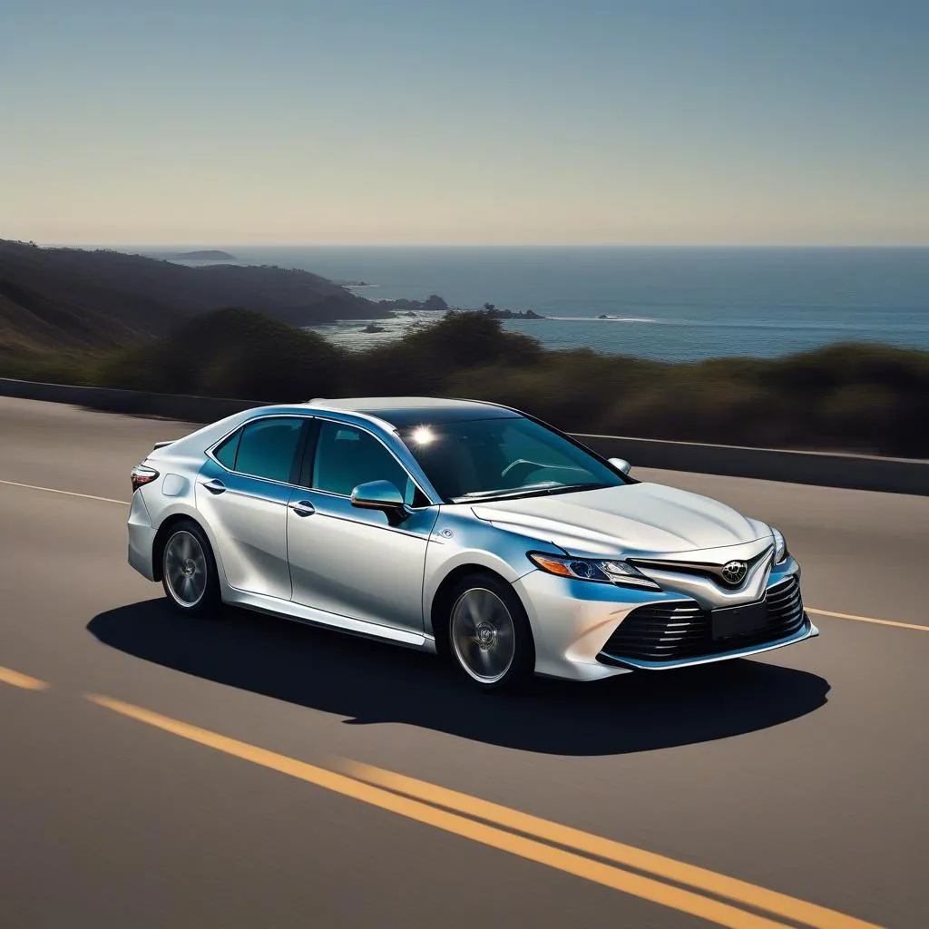 toyota-camry-pacific-coast-highway