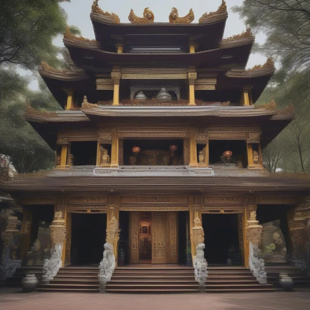 Vietnamese Temple Architecture