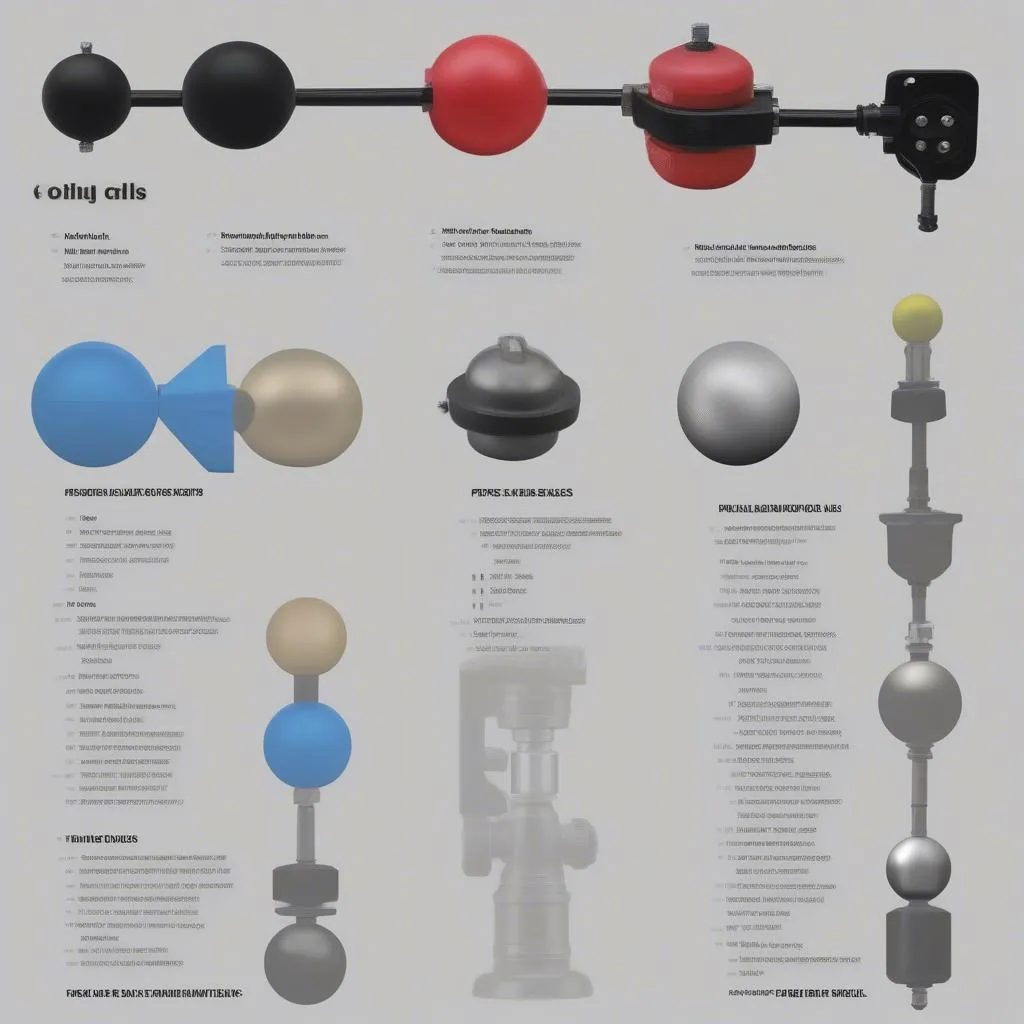 Types of trailer hitch balls