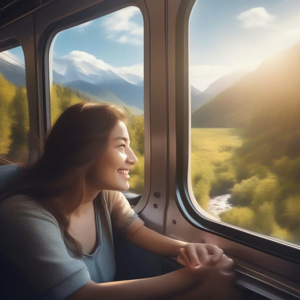 A Train Journey: Exploring 300 Kilometers of Scenic Beauty