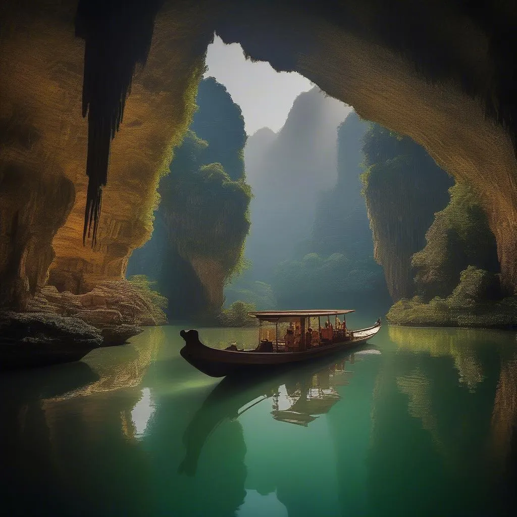 Trang An Cave Boat Ride