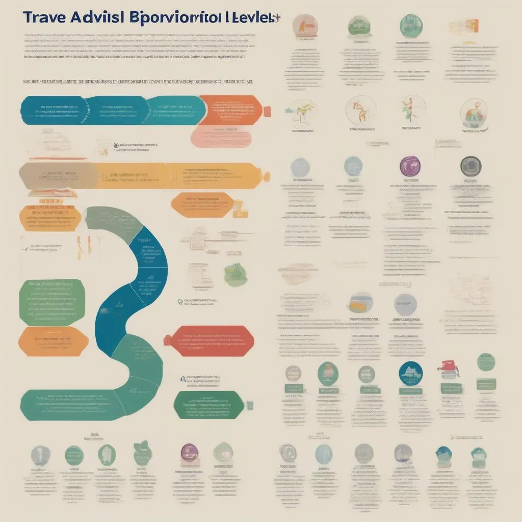 Travel Advisory Levels Infographic