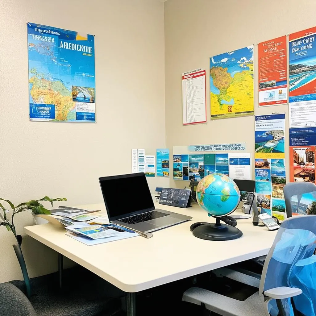 travel agency office