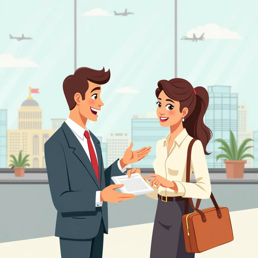 Travel Concierge Service Illustration