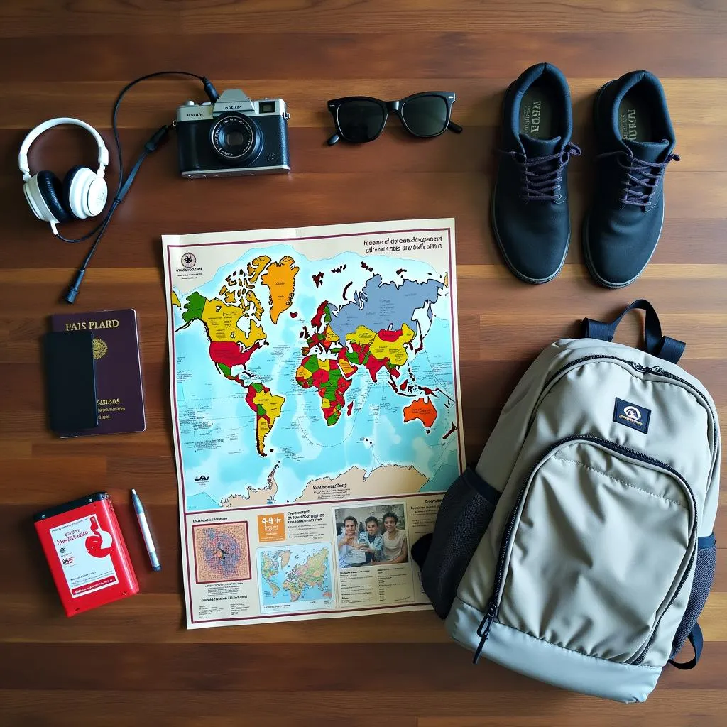 Essential items for travel