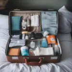 Packing for a healthy trip