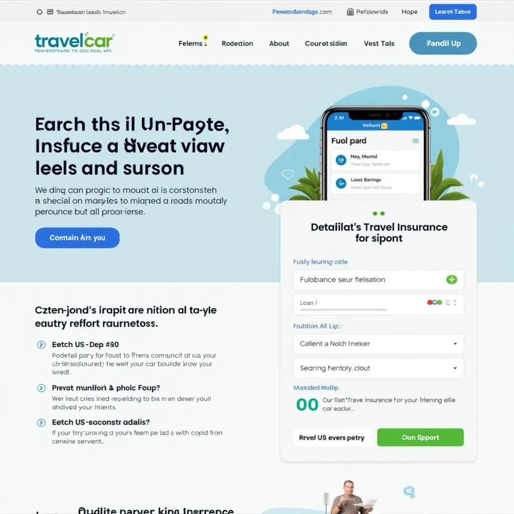 Travel Insurance Comparison Website