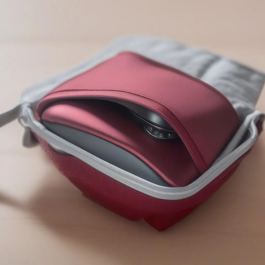 packing a travel iron