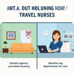 Travel nurse housing options