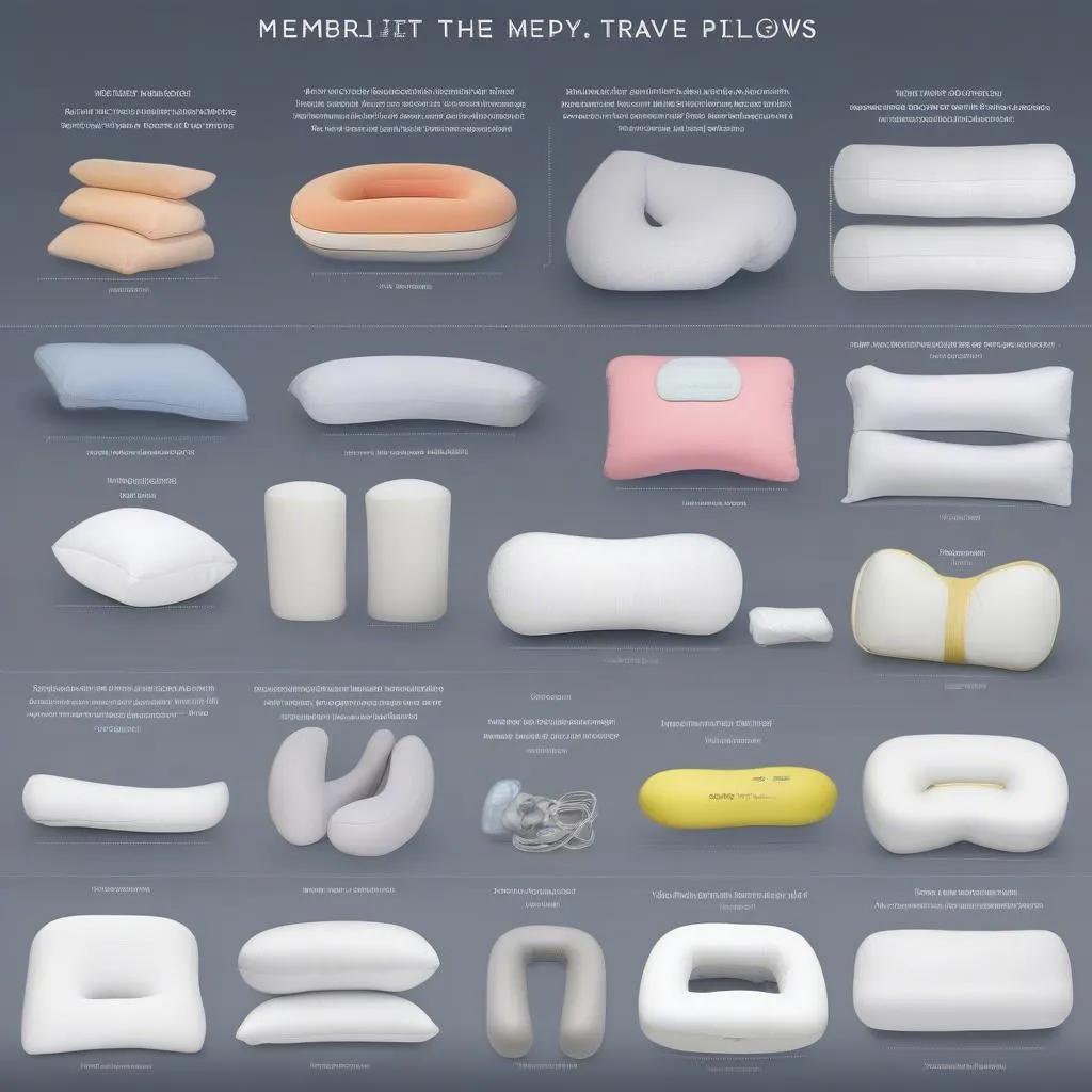 Travel Pillow Comparison