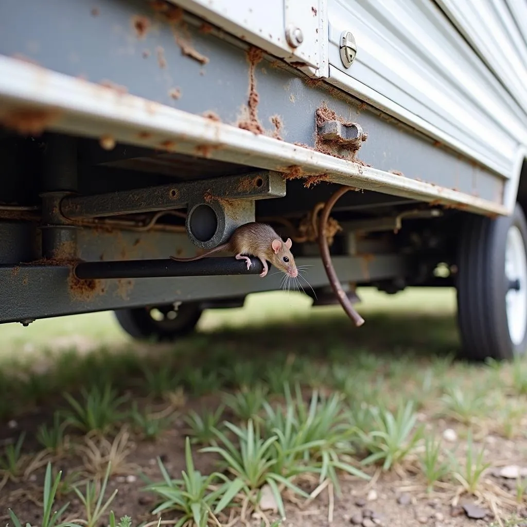 Travel Trailer Undercarriage