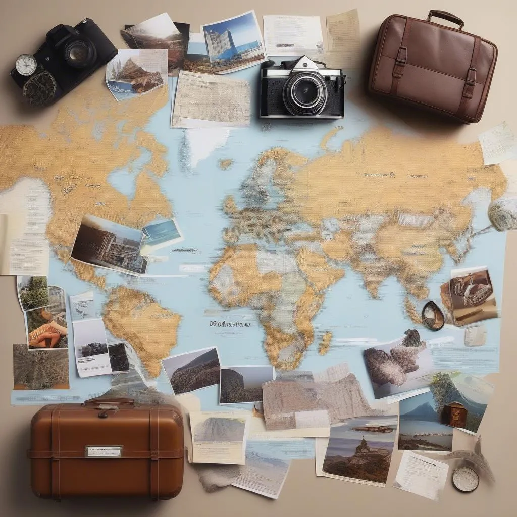 travel vision board