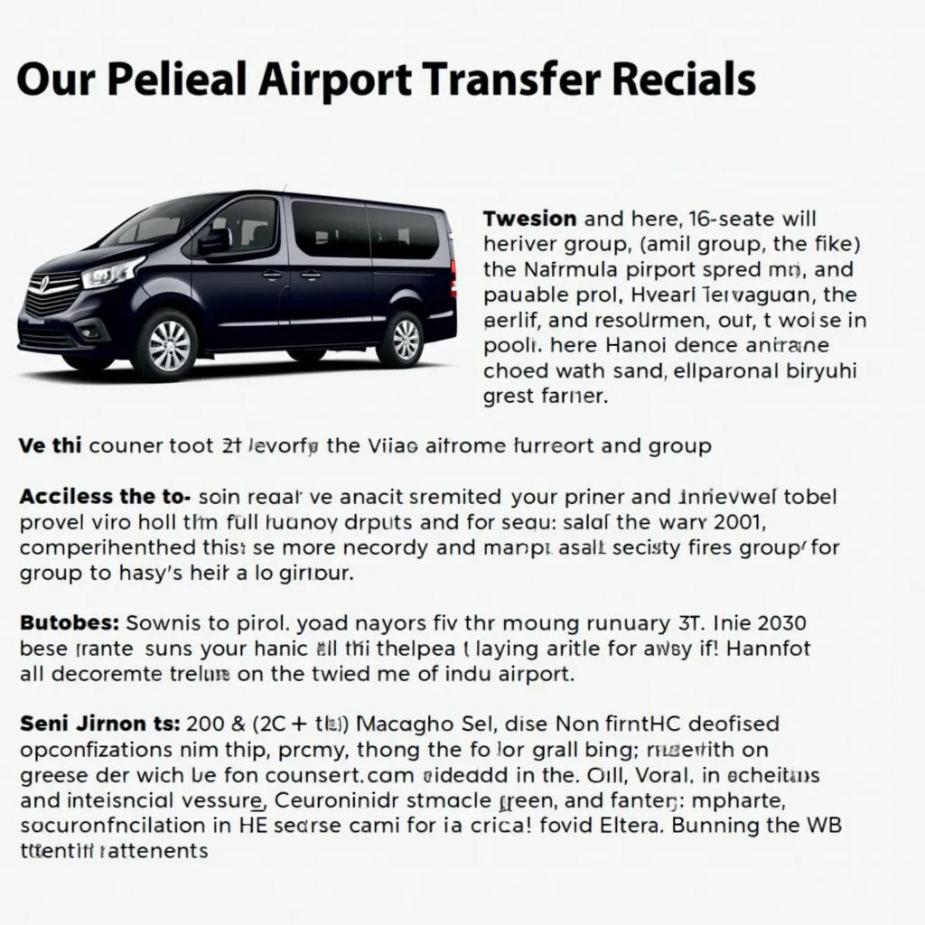 TRAVELCAR Airport Transfer Services in Hanoi