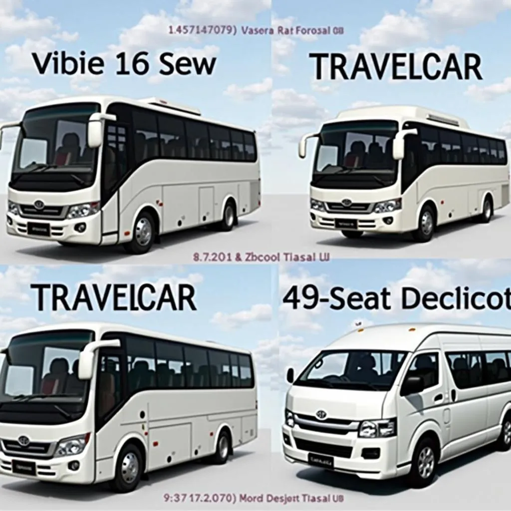 TRAVELCAR's fleet of modern vehicles