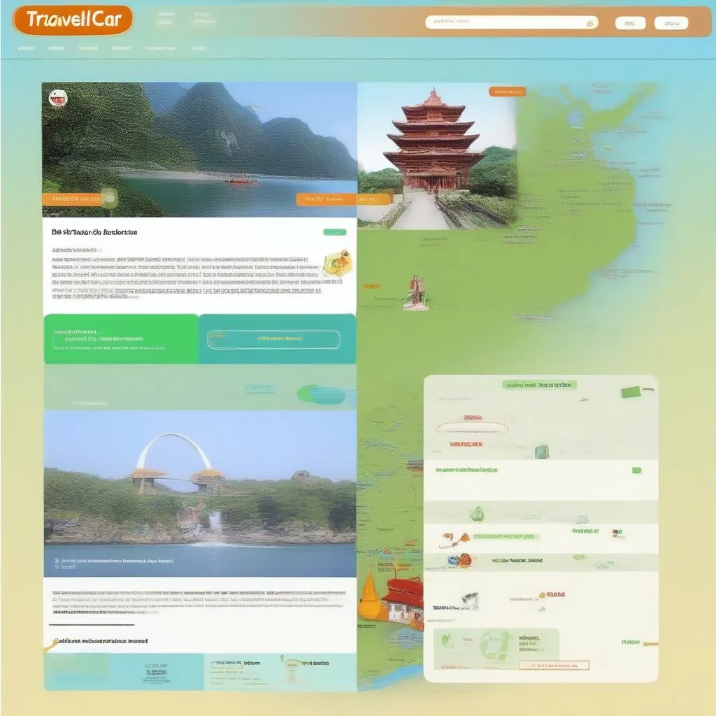 Travelcar.edu.vn Website Screenshot