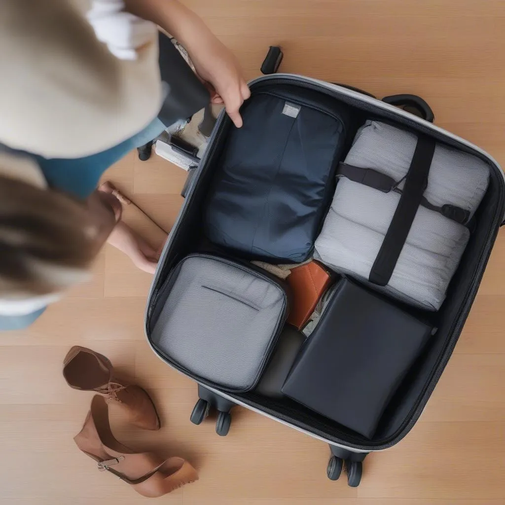 Traveler Packing Suitcase