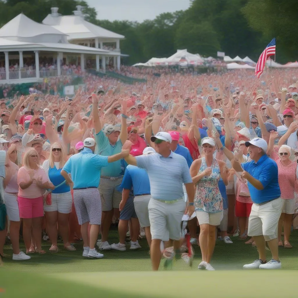 Travelers Championship Crowds