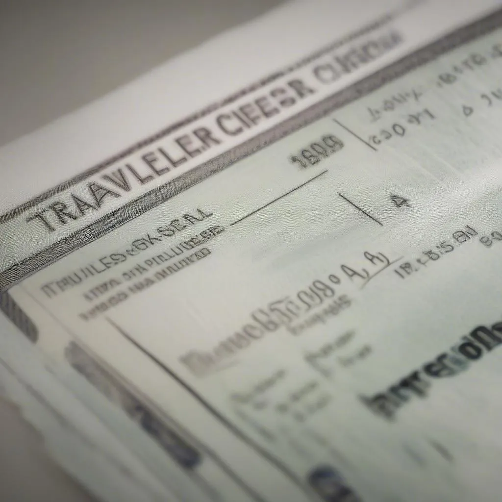 What is a Traveler’s Check: A Blast From the Past