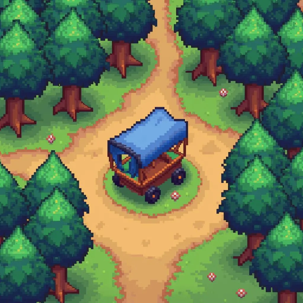 Stardew Valley Traveling Cart Location