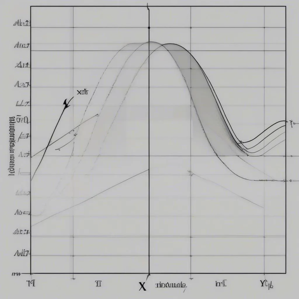 Graph of a sine wave representing a traveling wave