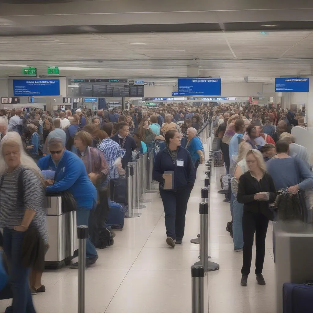 TSA PreCheck Lane at Airport