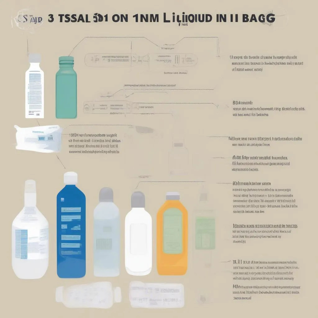 TSA regulations for liquids in carry-on luggage