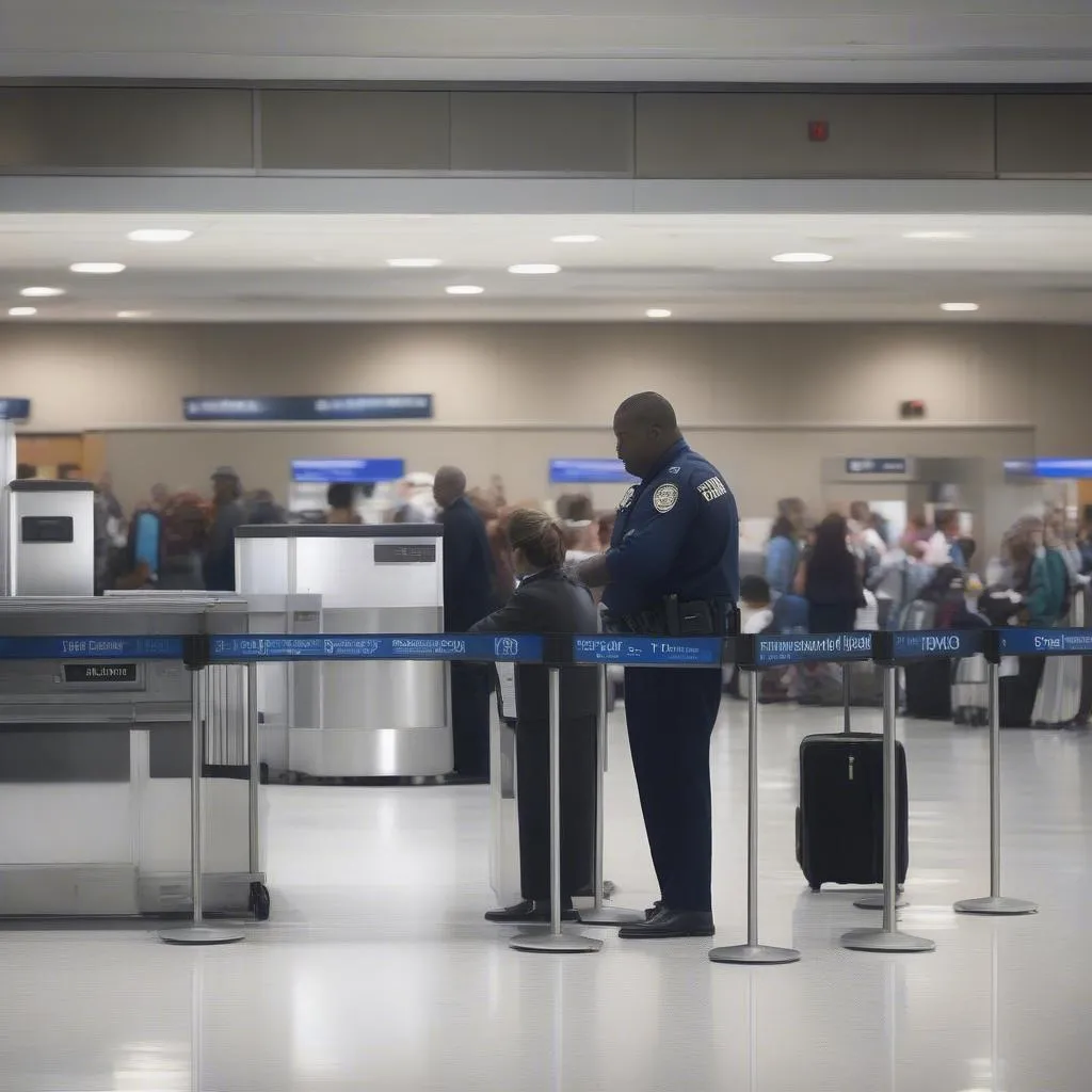 TSA Security Checkpoint