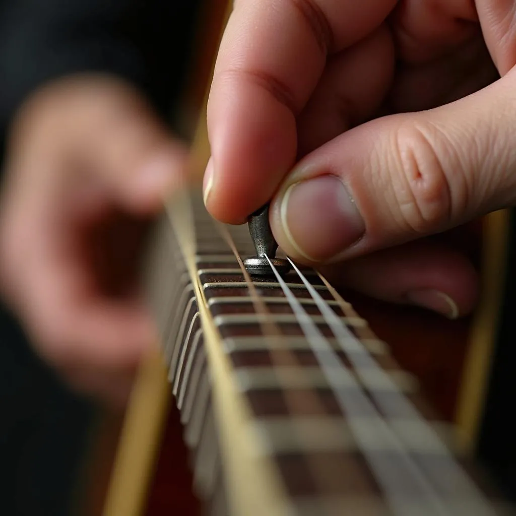 Tuning Guitar Strings