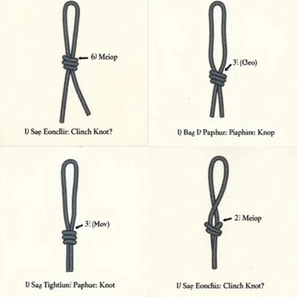 How to tie an improved clinch knot