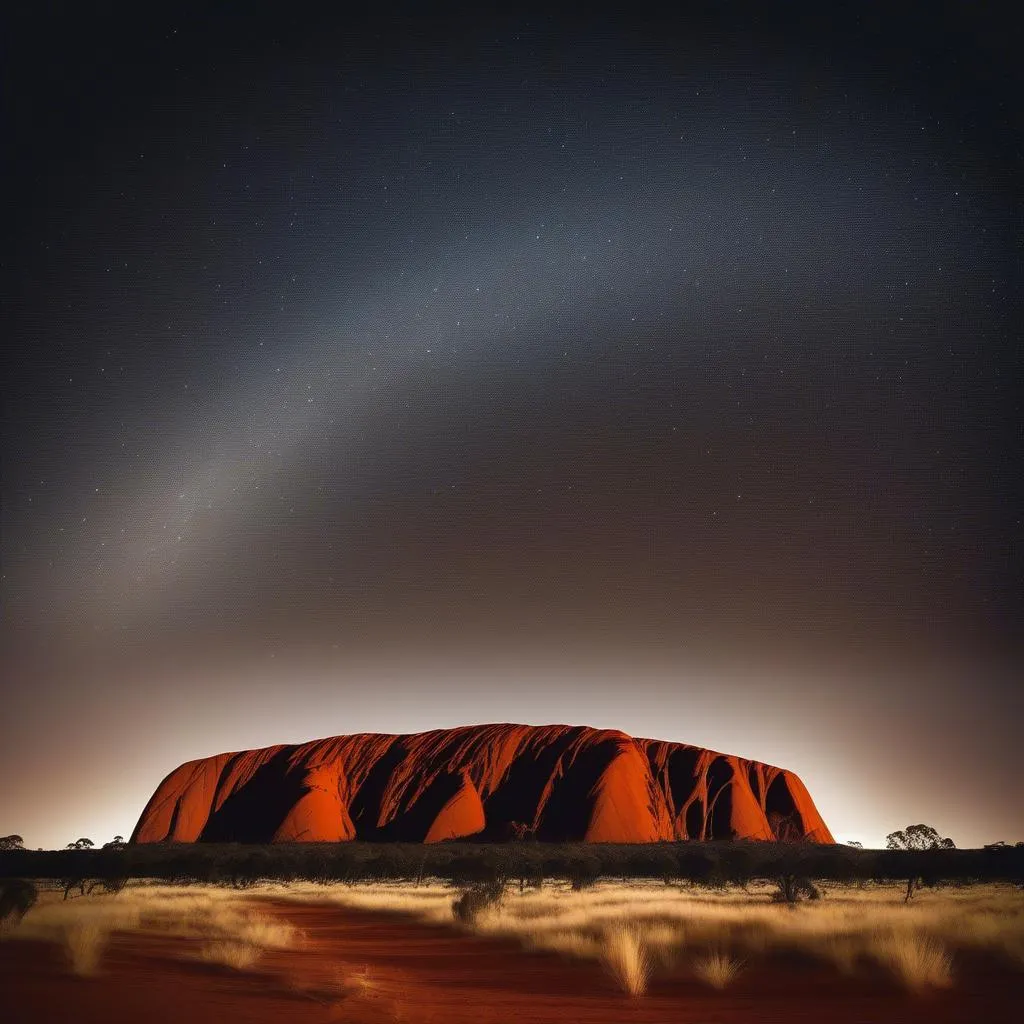 Uluru Under the Stars