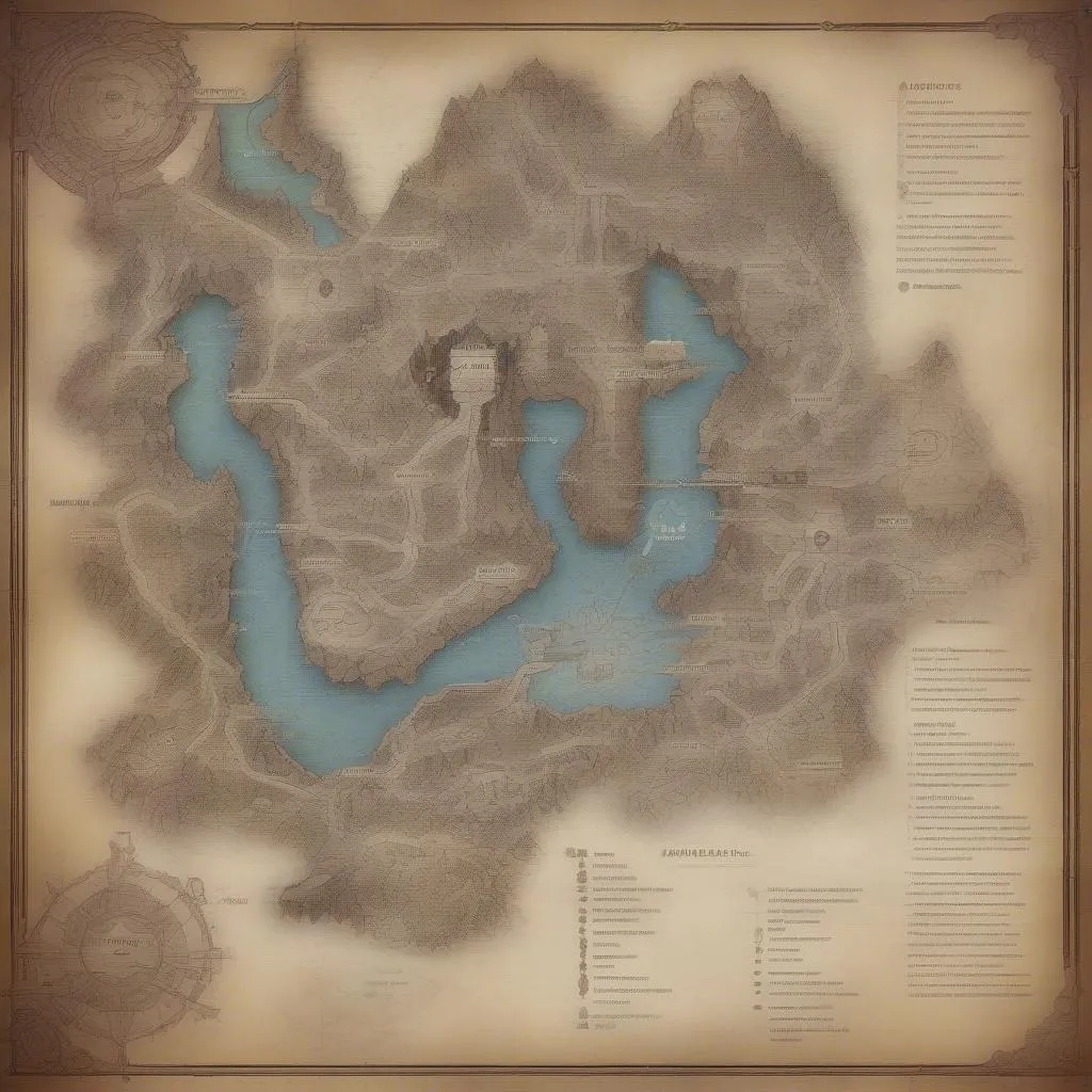 Underdark Map