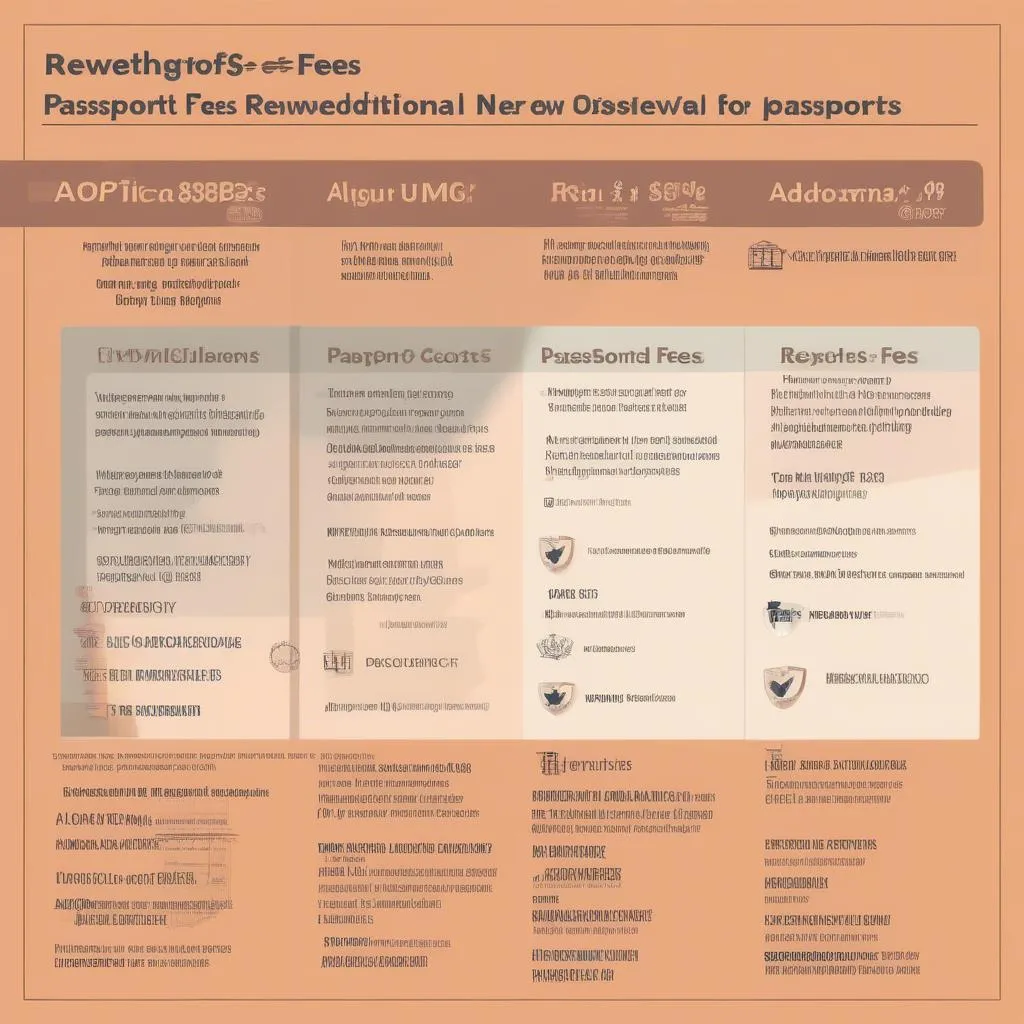 Breakdown of Urgent Passport Fees