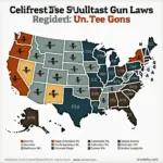 US Gun Laws Map