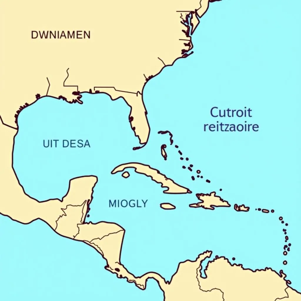 US Passport Card Destinations Map