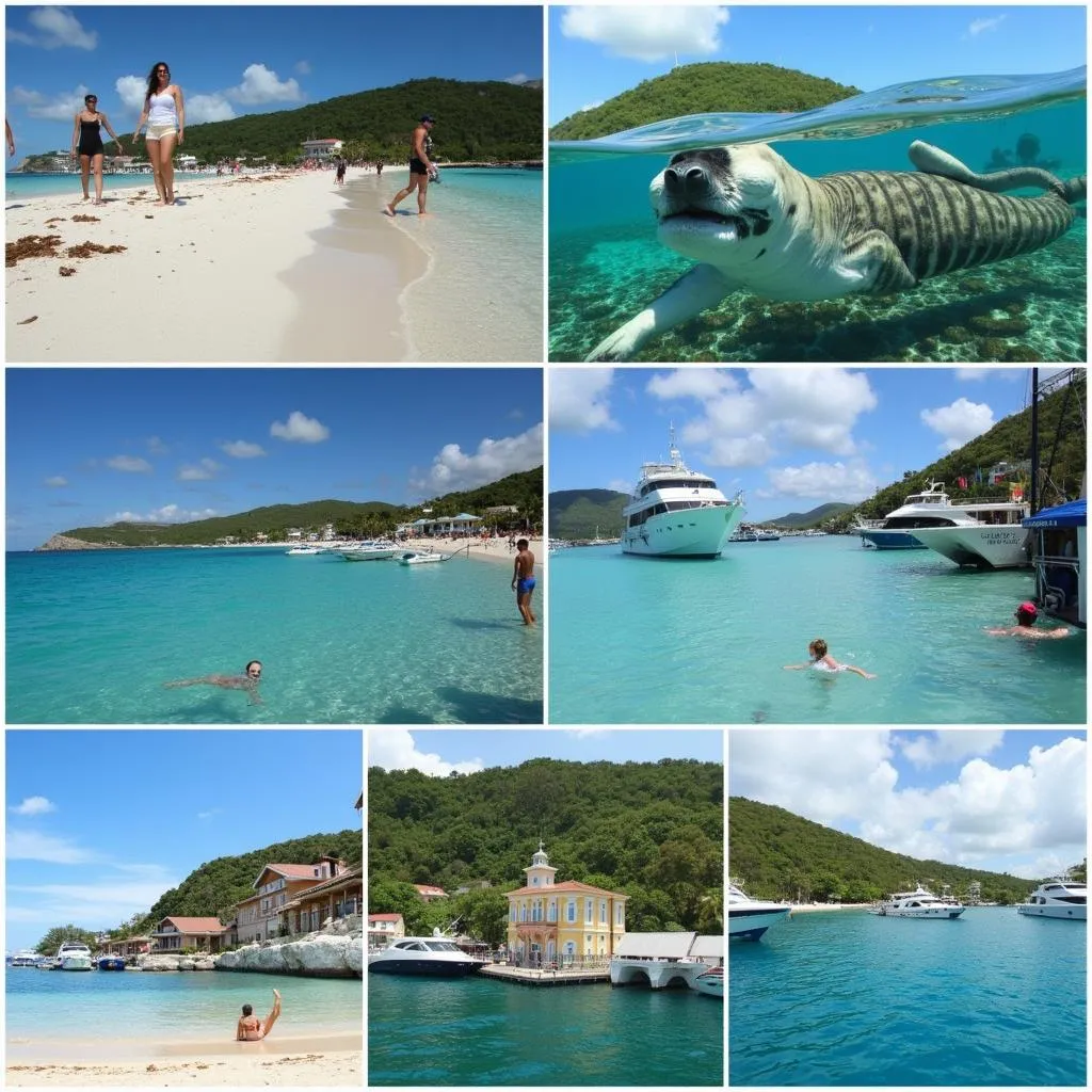 Beaches and activities in US Virgin Islands