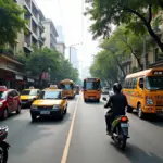 Transportation options in Van Khe Urban Area