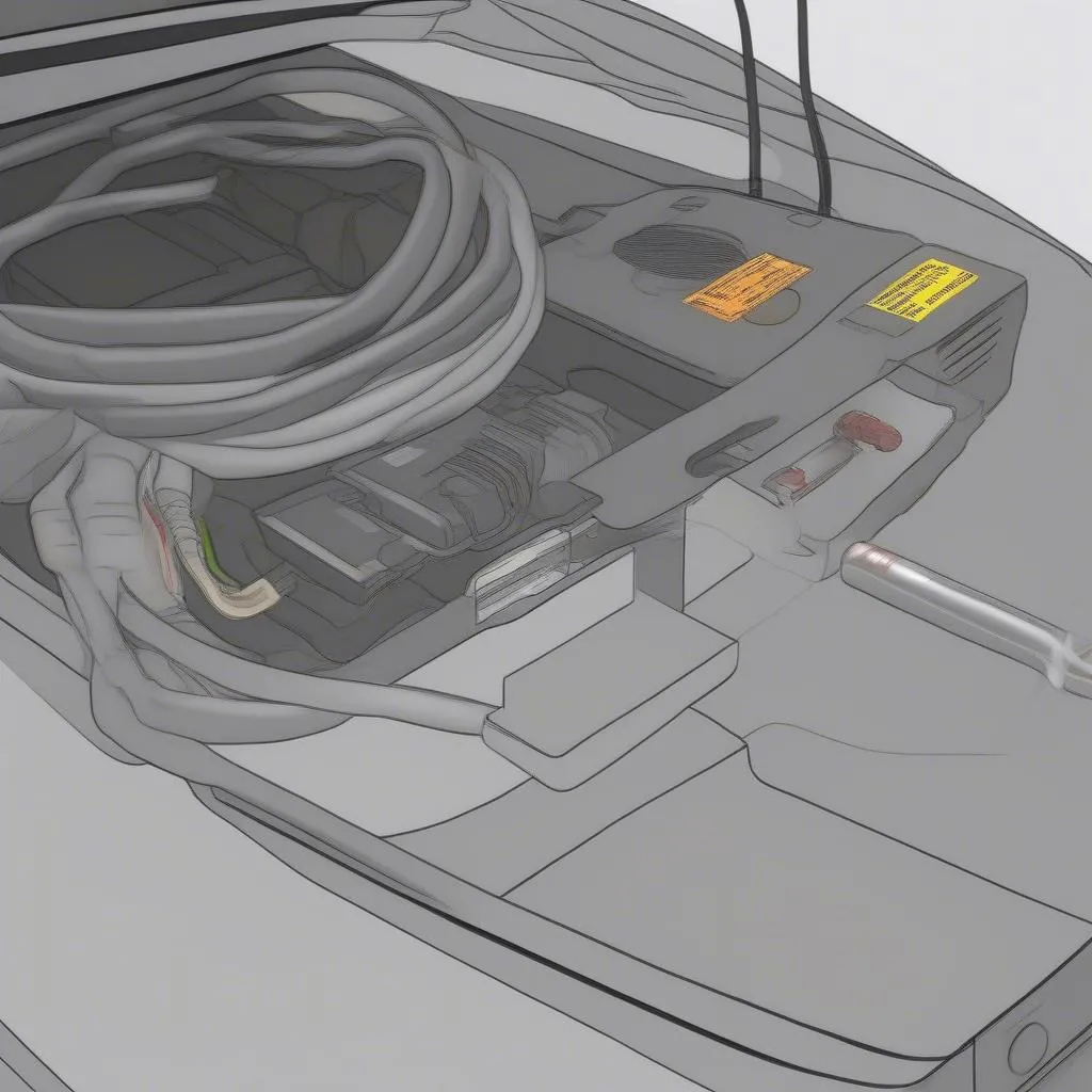 VCDS Cable Connected